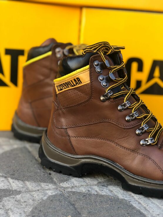 BOTA CATERPILLAR COURO PREMIUM MASCULINO